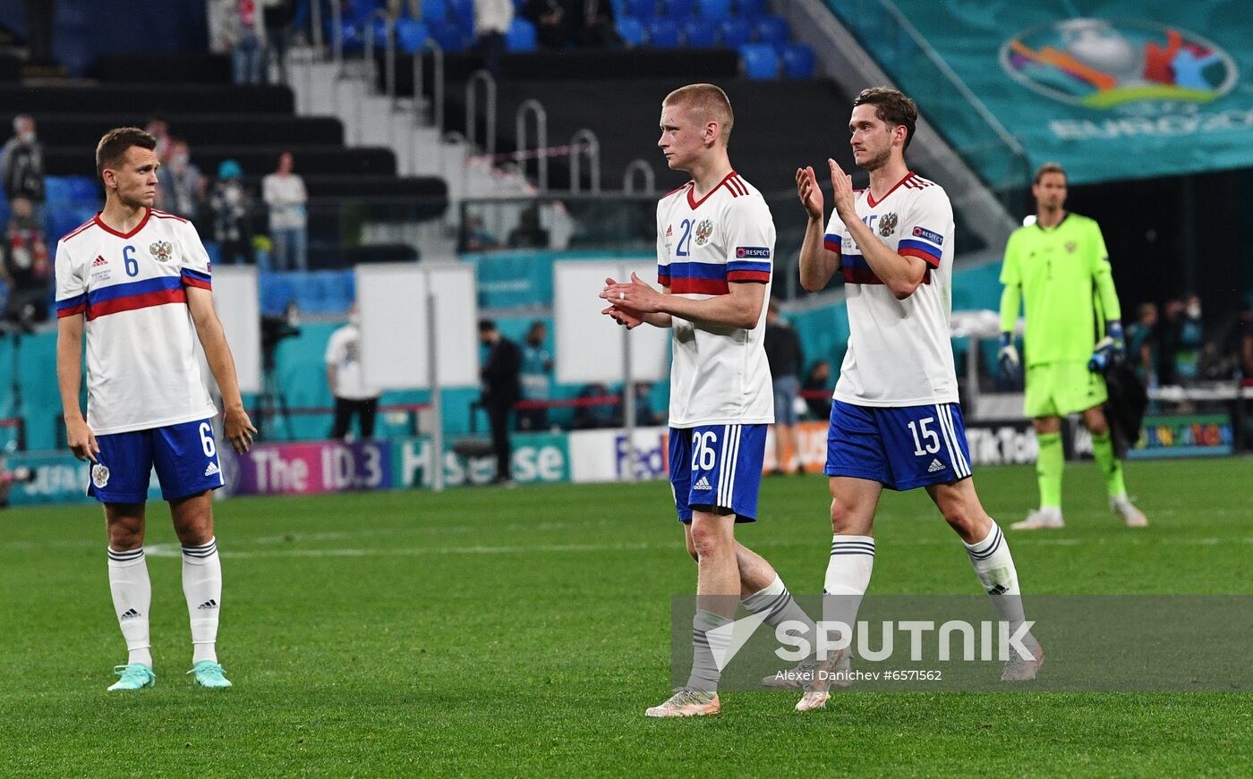 Russia Soccer Euro 2020 Belgium - Russia