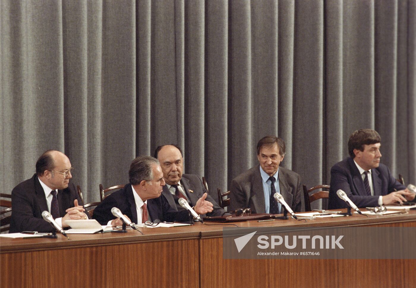 Soviet-American meeting on information exchange