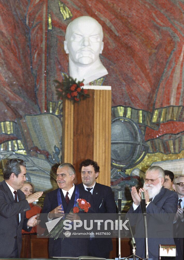 Brazilian President Jose Sarney's visit to USSR