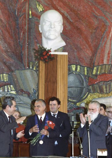 Brazilian President Jose Sarney's visit to USSR