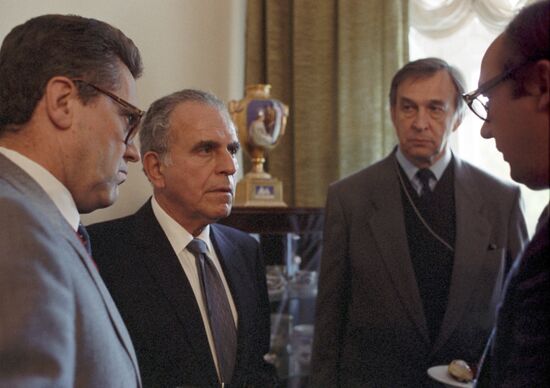 Soviet-American meeting on information exchange