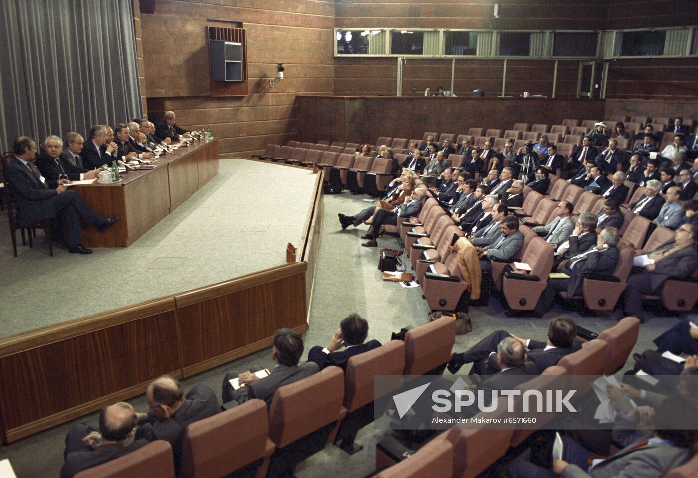 Soviet-American meeting on information exchange