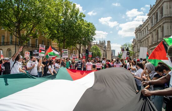Britain Justice For Palestine Protest