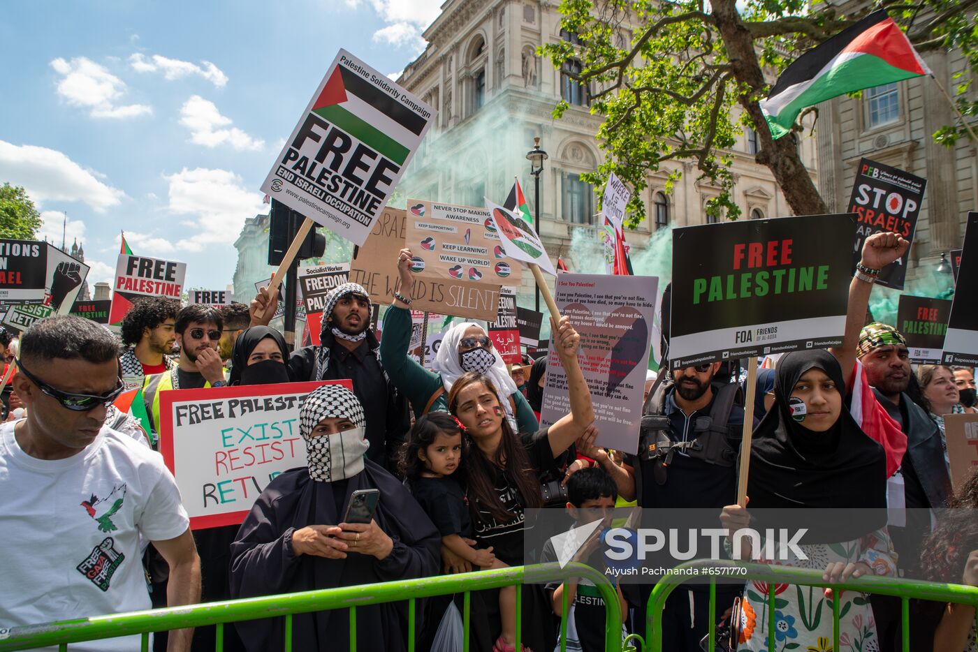 Britain Justice For Palestine Protest