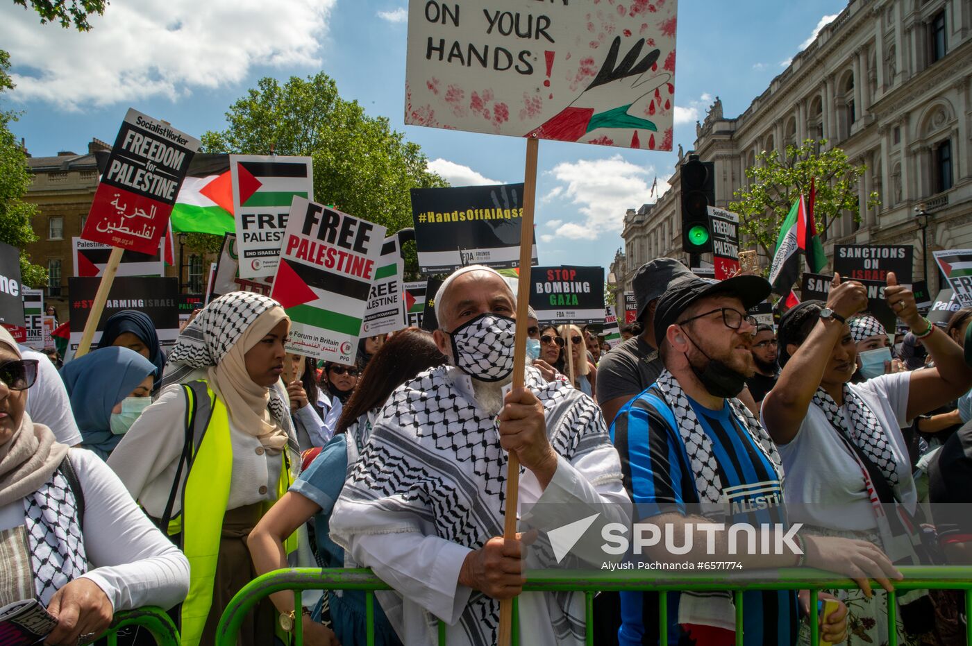 Britain Justice For Palestine Protest