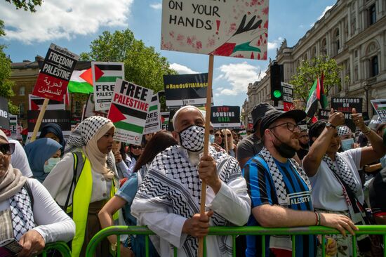 Britain Justice For Palestine Protest