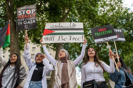 Britain Justice For Palestine Protest