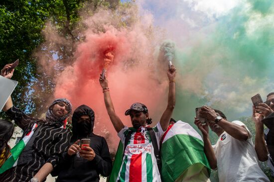 Britain Justice For Palestine Protest