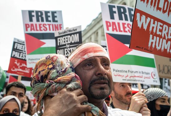 Britain Justice For Palestine Protest