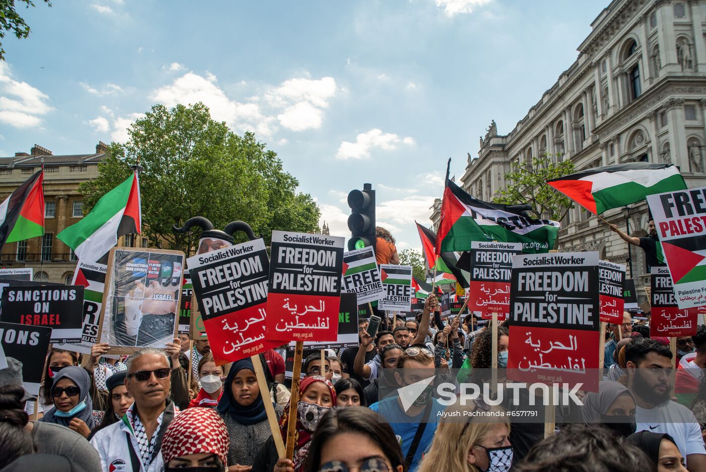 Britain Justice For Palestine Protest