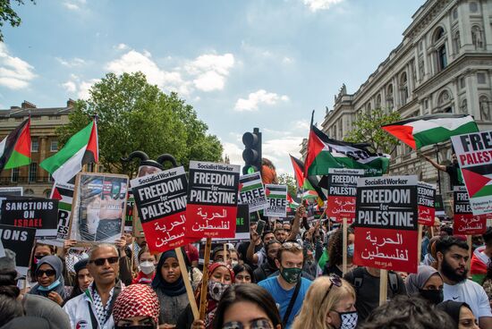 Britain Justice For Palestine Protest