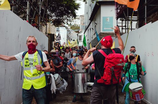 Britain G7 Protests
