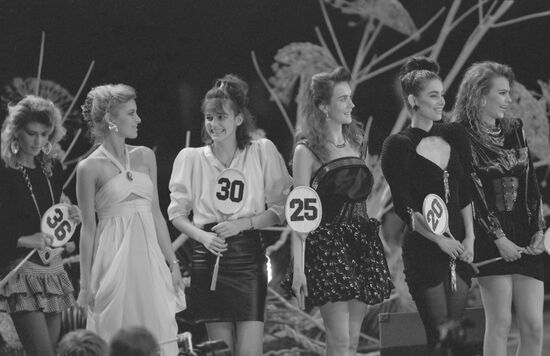 Russia's first beauty pageant, Moscow Beauty-88