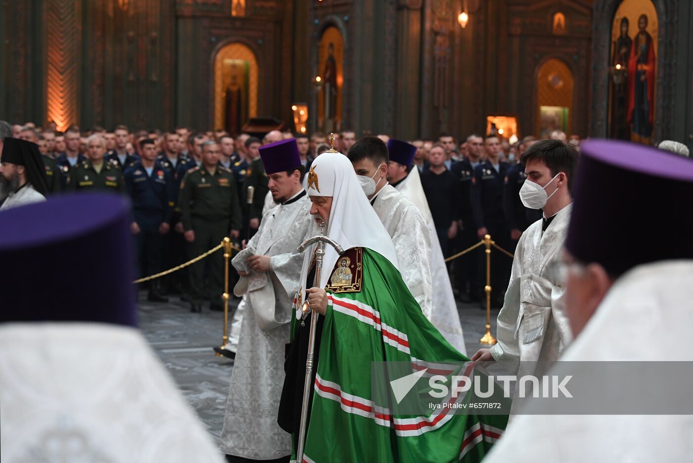 Russia Armed Forces Cathedral Liturgy