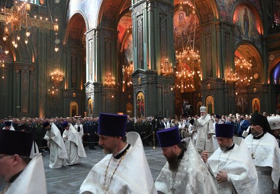 Russia Armed Forces Cathedral Liturgy