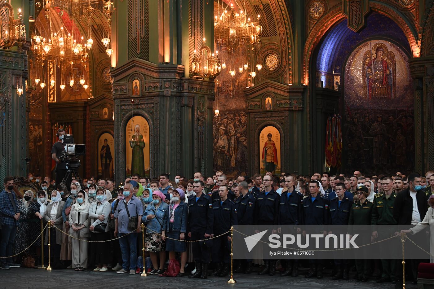 Russia Armed Forces Cathedral Liturgy
