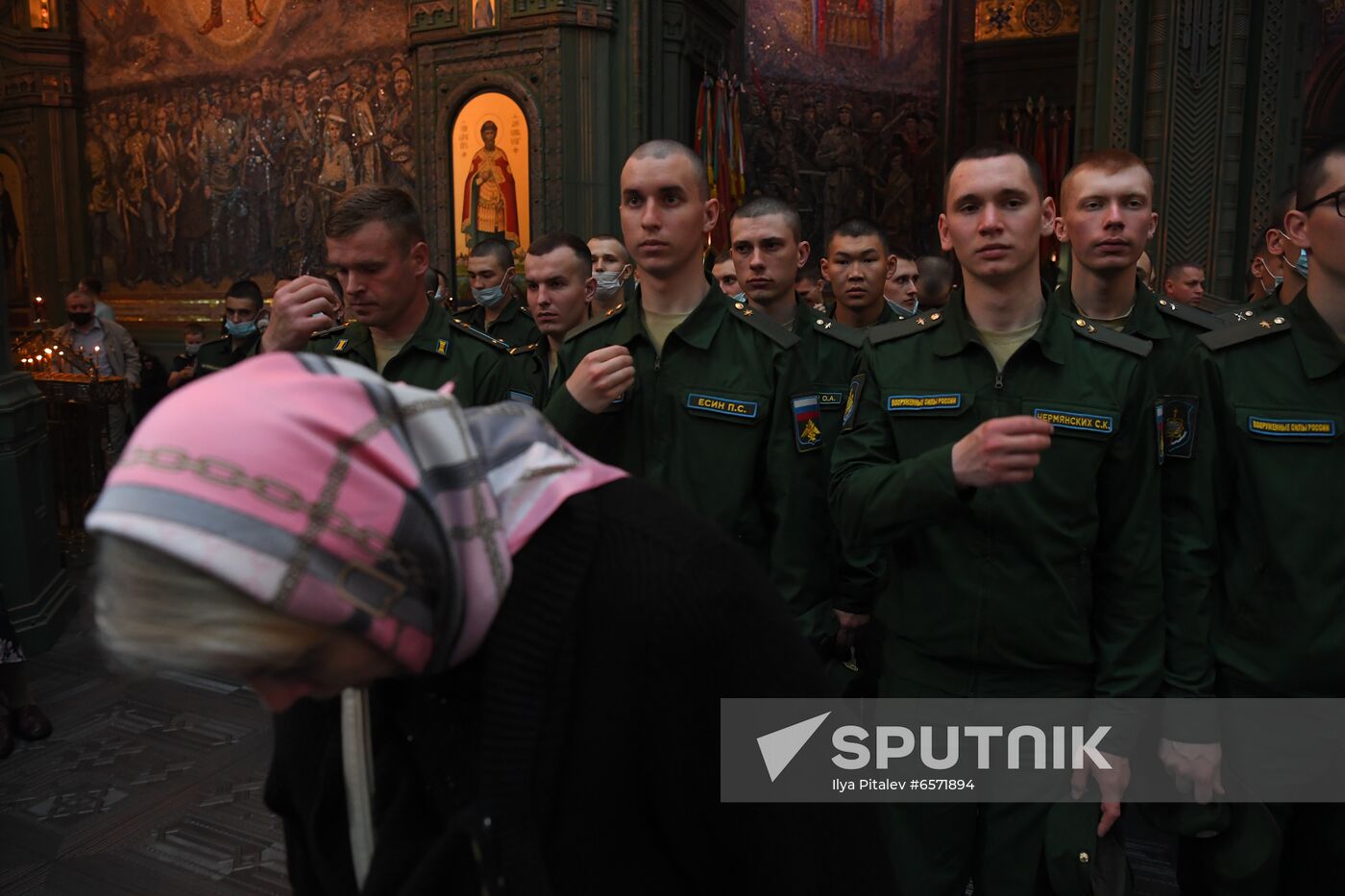 Russia Armed Forces Cathedral Liturgy