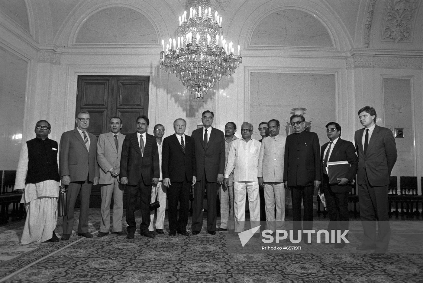 Indian parliamentary delegation visits Soviet Union
