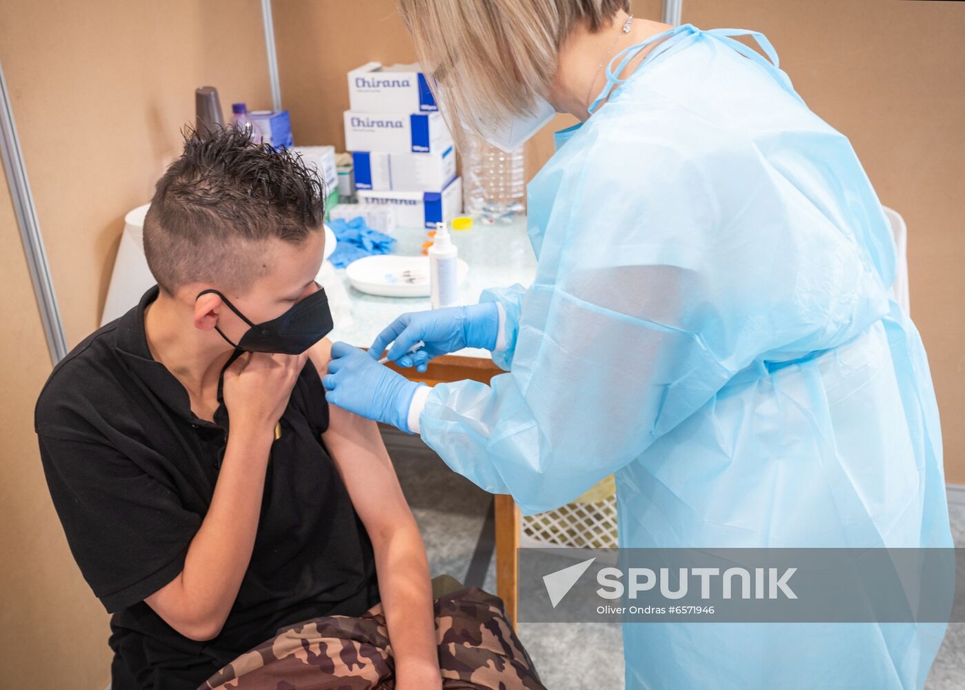 Slovakia Russia Coronavirus Vaccination