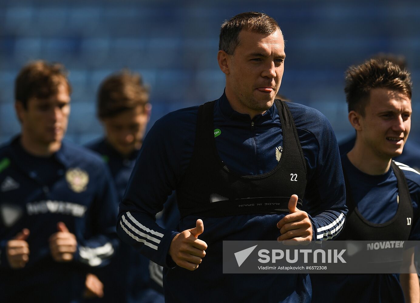 Russia Soccer Euro 2020 Russia Training Session