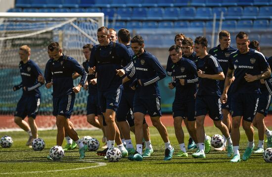 Russia Soccer Euro 2020 Russia Training Session