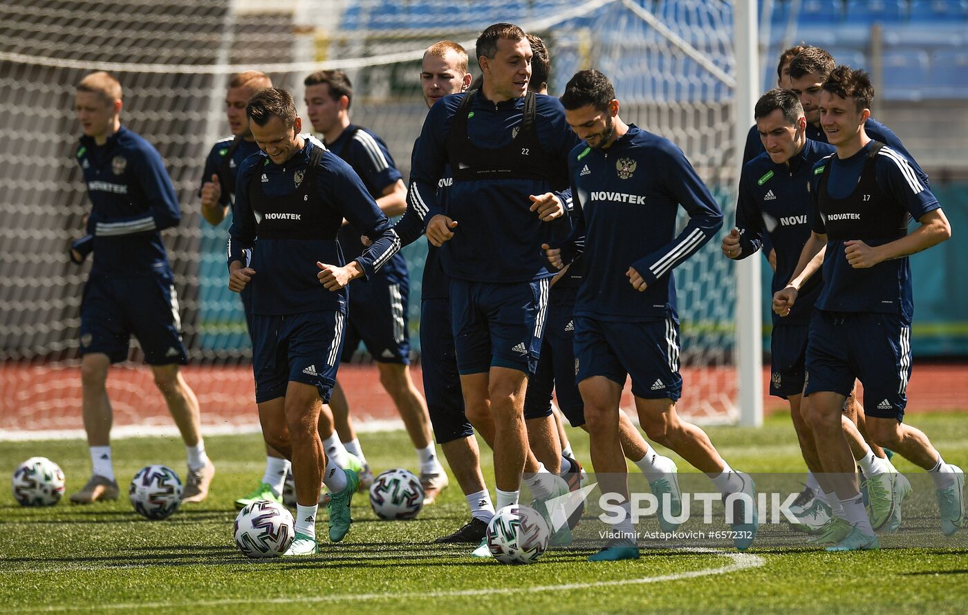 Russia Soccer Euro 2020 Russia Training Session