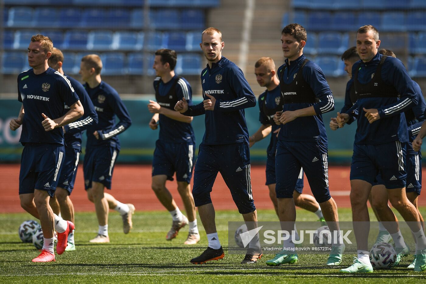 Russia Soccer Euro 2020 Russia Training Session
