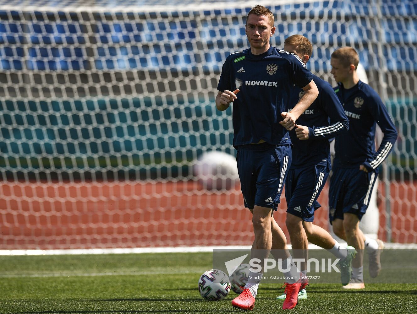 Russia Soccer Euro 2020 Russia Training Session
