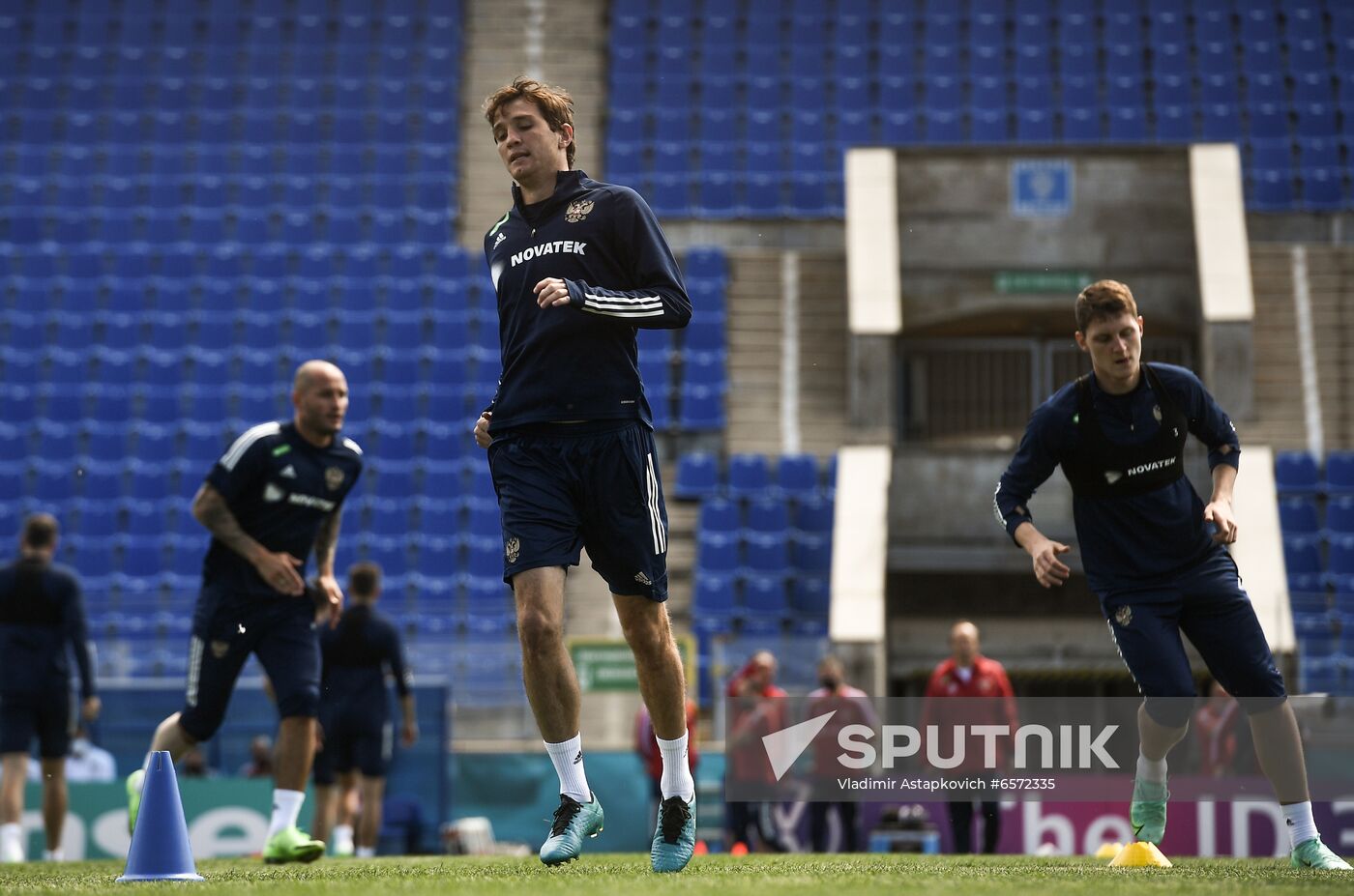 Russia Soccer Euro 2020 Russia Training Session