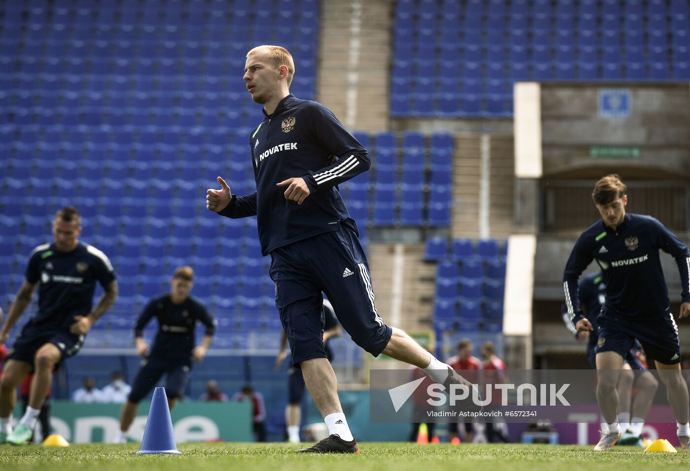 Russia Soccer Euro 2020 Russia Training Session