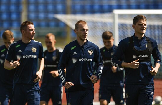 Russia Soccer Euro 2020 Russia Training Session