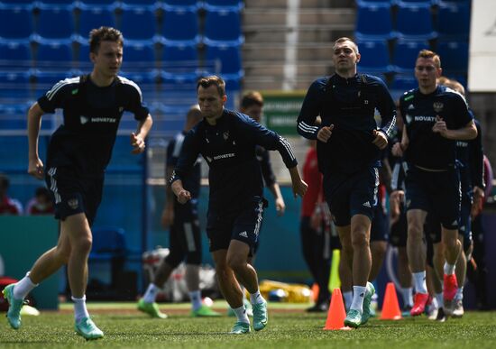 Russia Soccer Euro 2020 Russia Training Session
