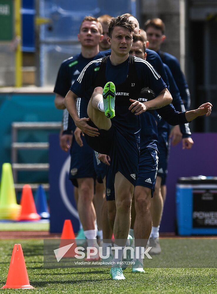 Russia Soccer Euro 2020 Russia Training Session