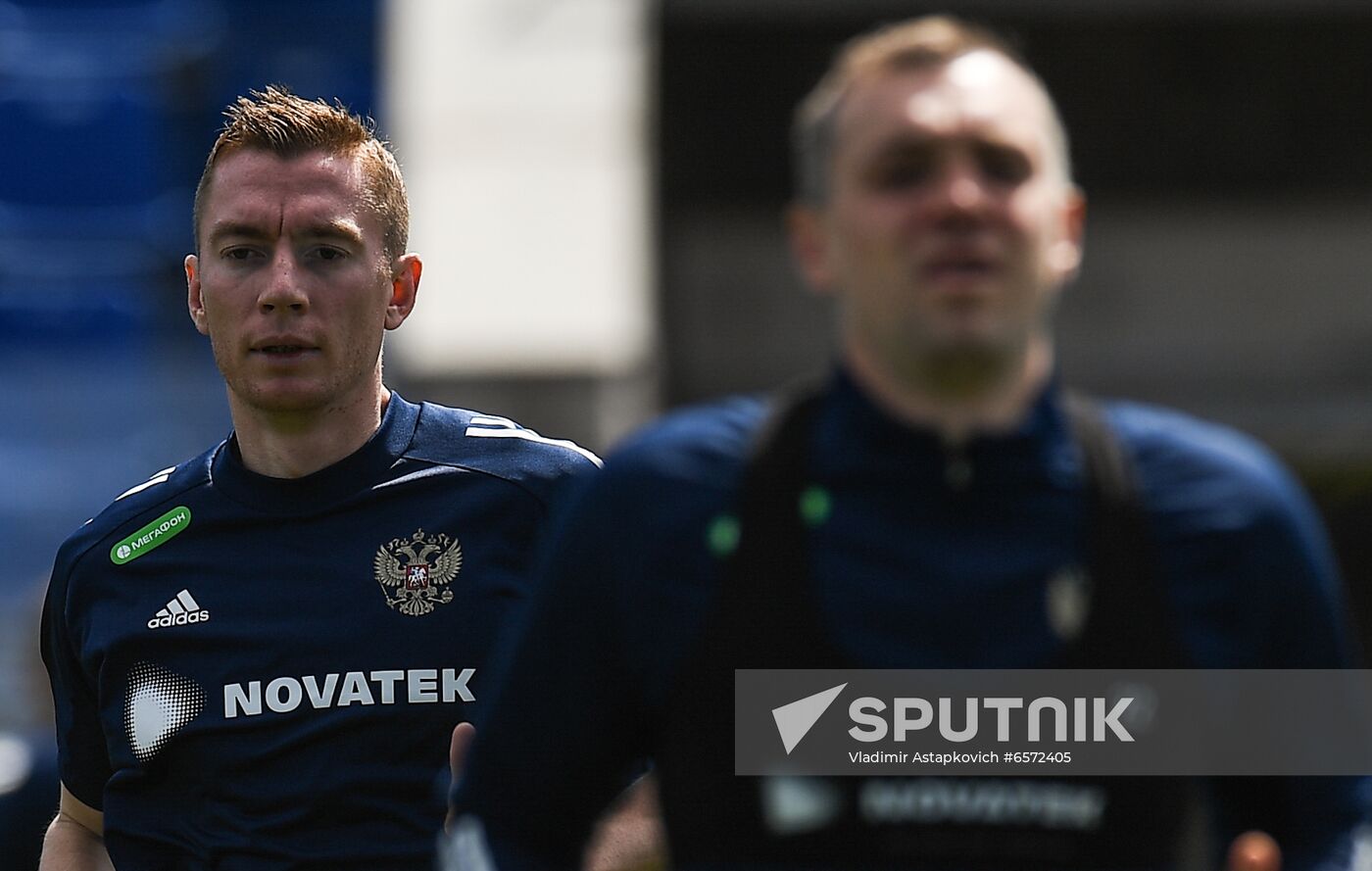 Russia Soccer Euro 2020 Russia Training Session