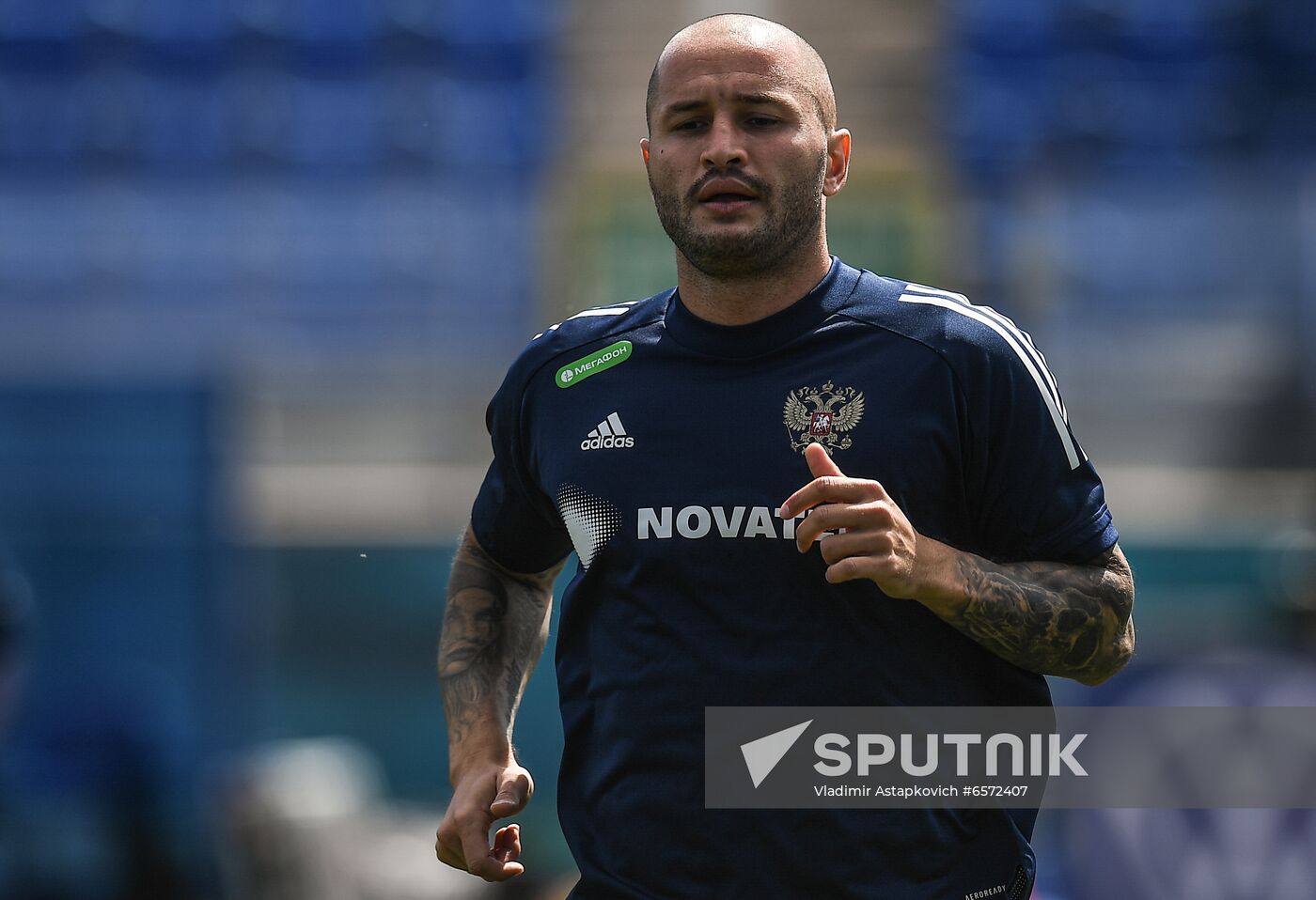 Russia Soccer Euro 2020 Russia Training Session