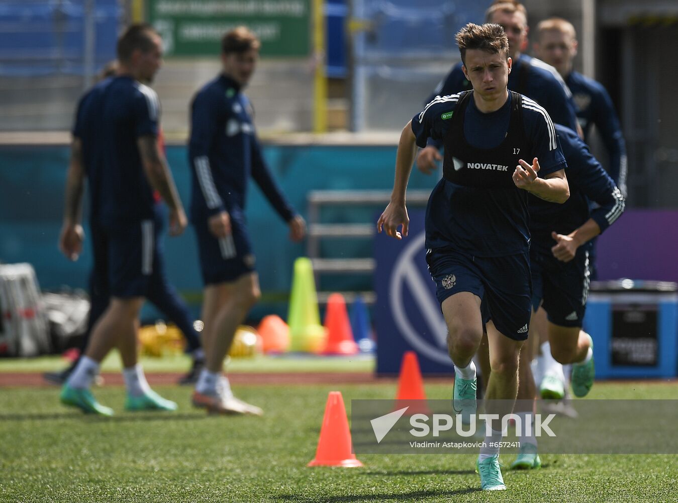Russia Soccer Euro 2020 Russia Training Session