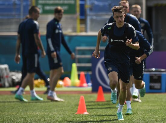 Russia Soccer Euro 2020 Russia Training Session