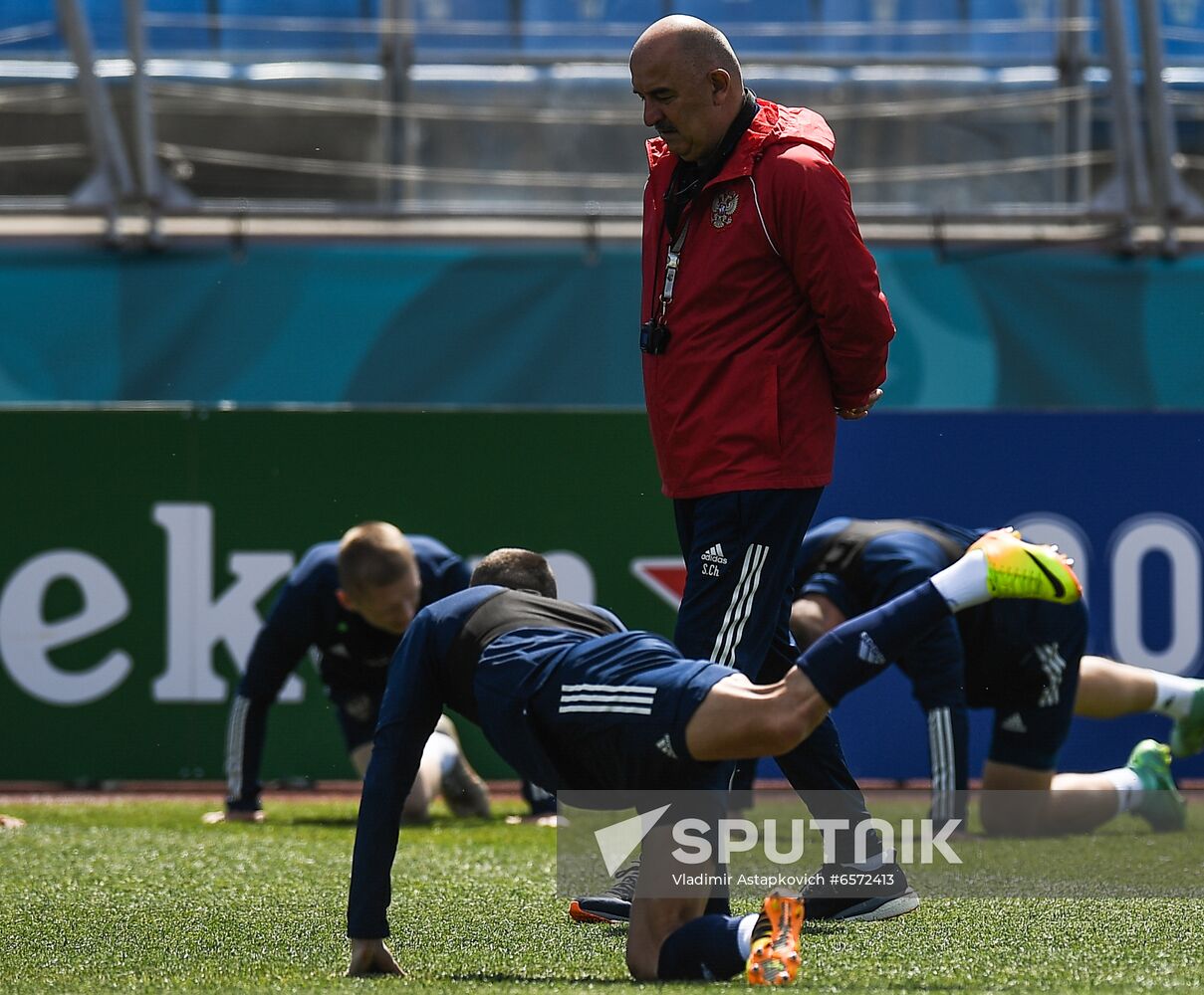 Russia Soccer Euro 2020 Russia Training Session