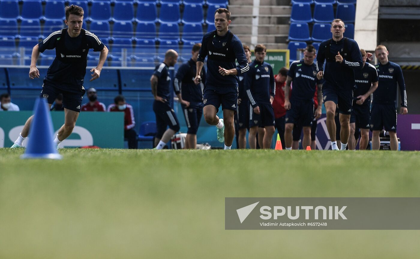 Russia Soccer Euro 2020 Russia Training Session