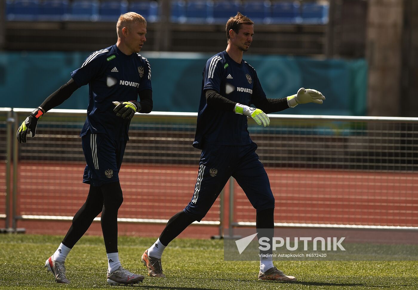 Russia Soccer Euro 2020 Russia Training Session