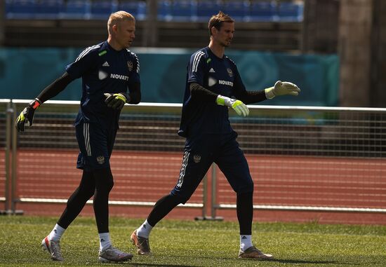 Russia Soccer Euro 2020 Russia Training Session