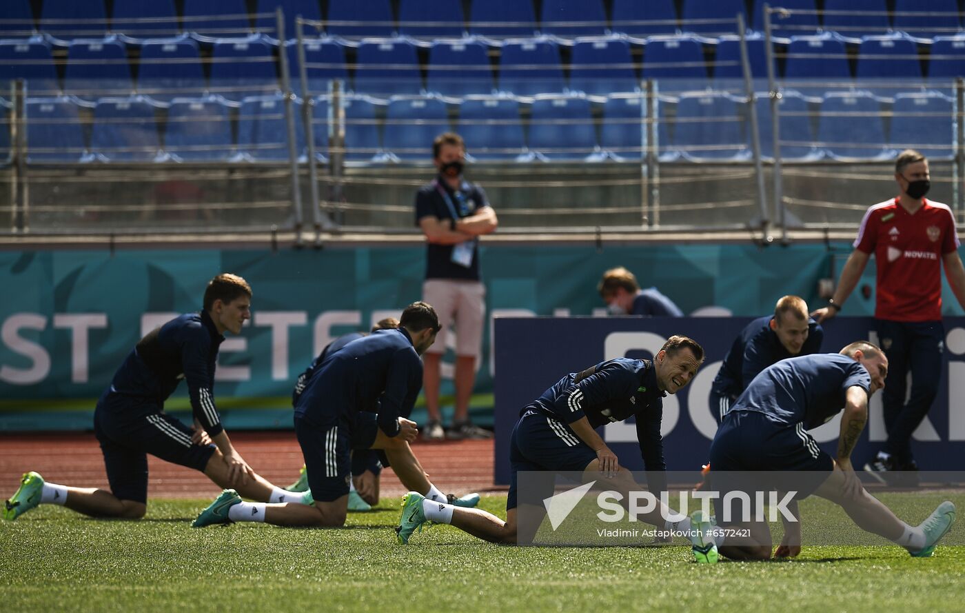 Russia Soccer Euro 2020 Russia Training Session