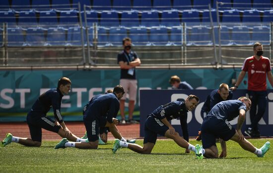 Russia Soccer Euro 2020 Russia Training Session