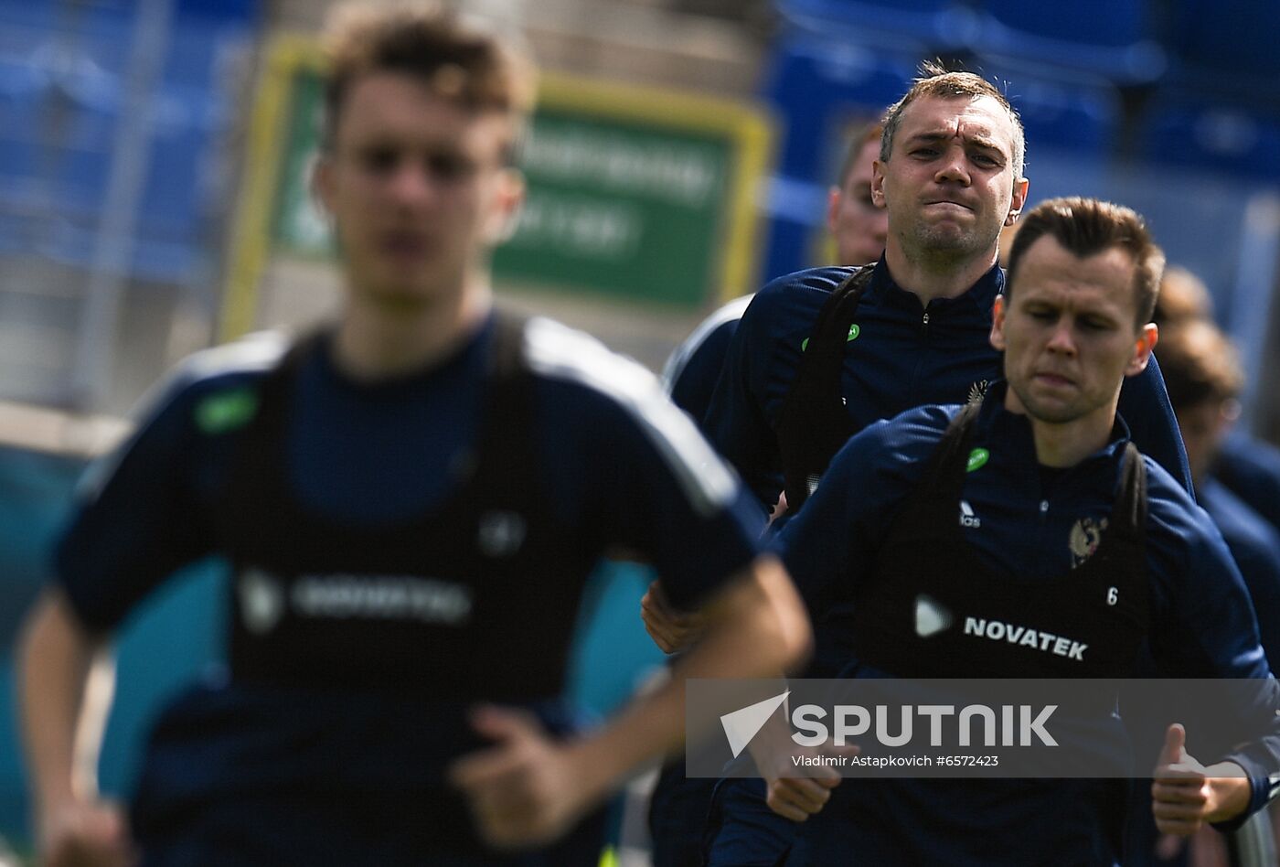 Russia Soccer Euro 2020 Russia Training Session