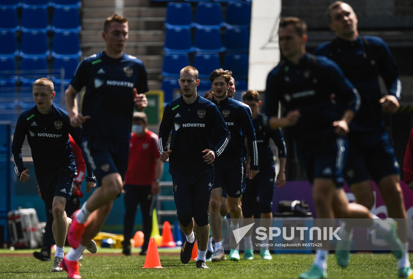 Russia Soccer Euro 2020 Russia Training Session