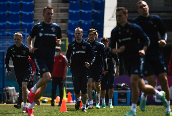 Russia Soccer Euro 2020 Russia Training Session