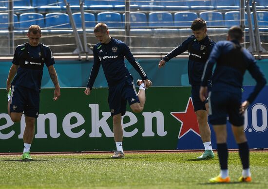 Russia Soccer Euro 2020 Russia Training Session