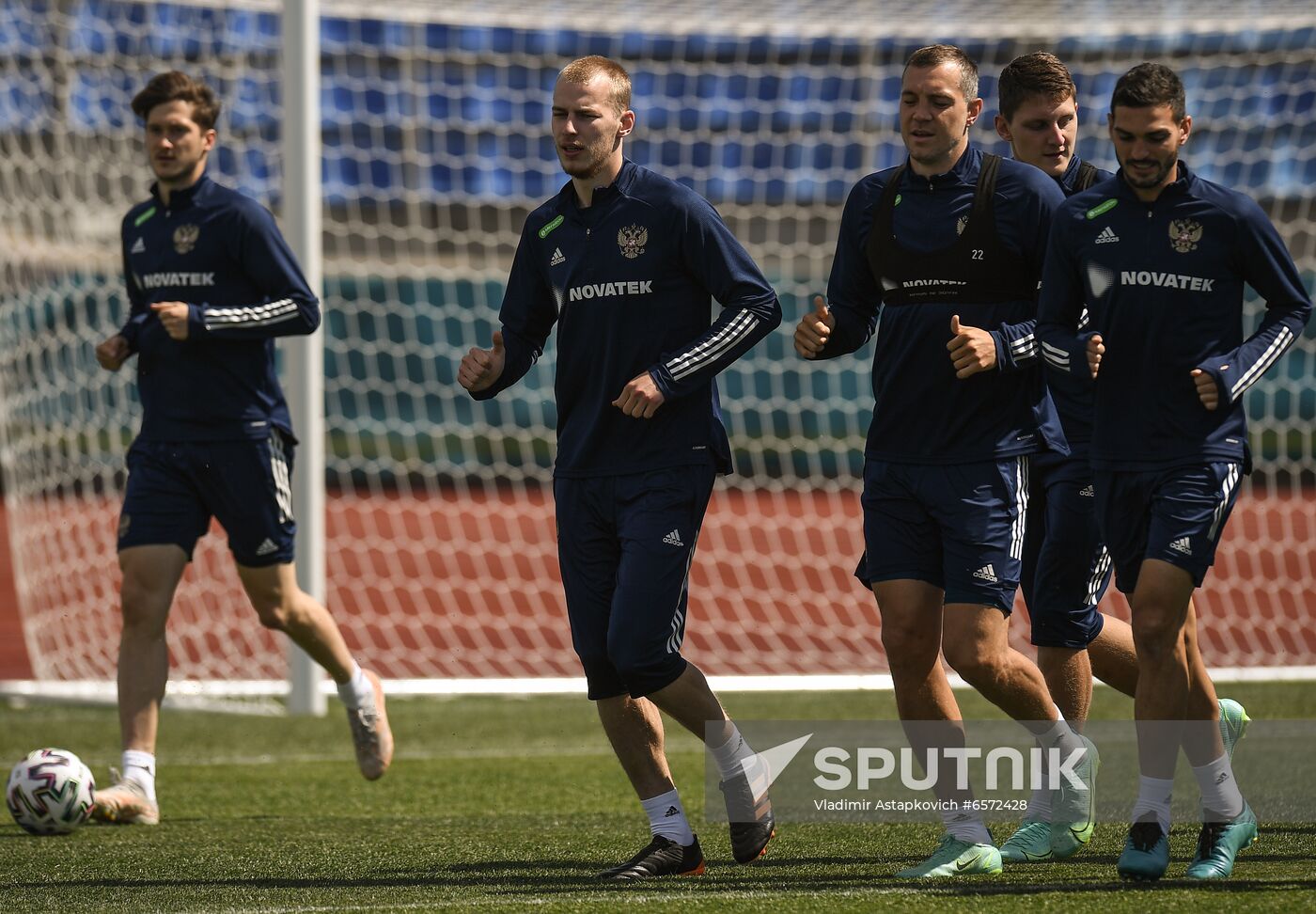 Russia Soccer Euro 2020 Russia Training Session