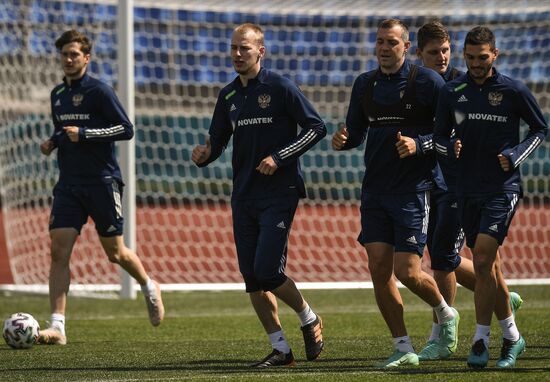 Russia Soccer Euro 2020 Russia Training Session