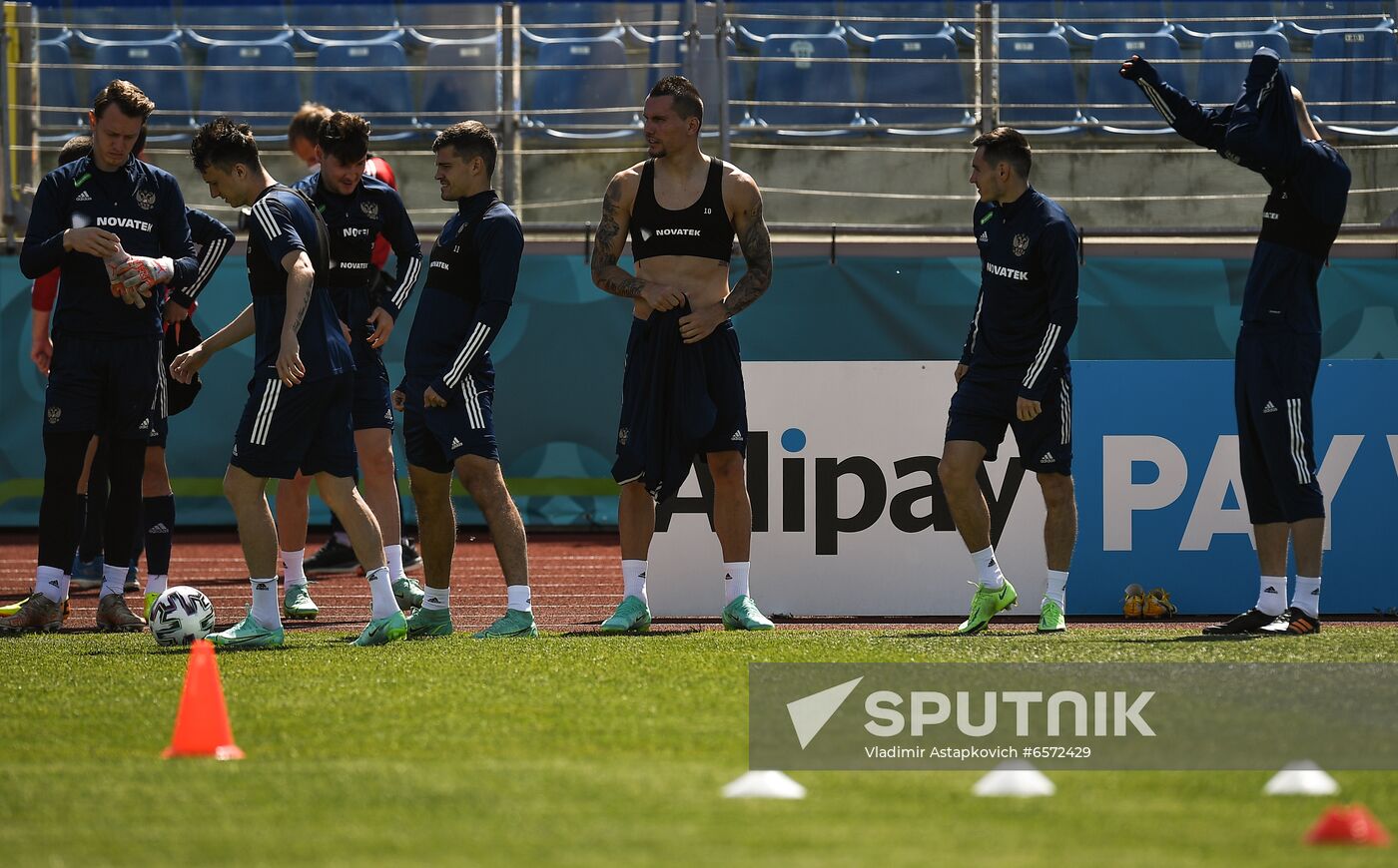 Russia Soccer Euro 2020 Russia Training Session